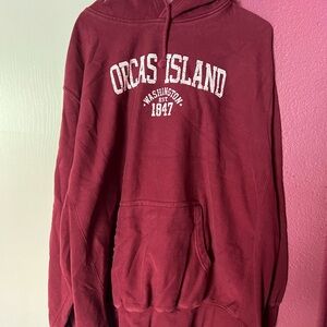 MV Sport Maroon Hoodie